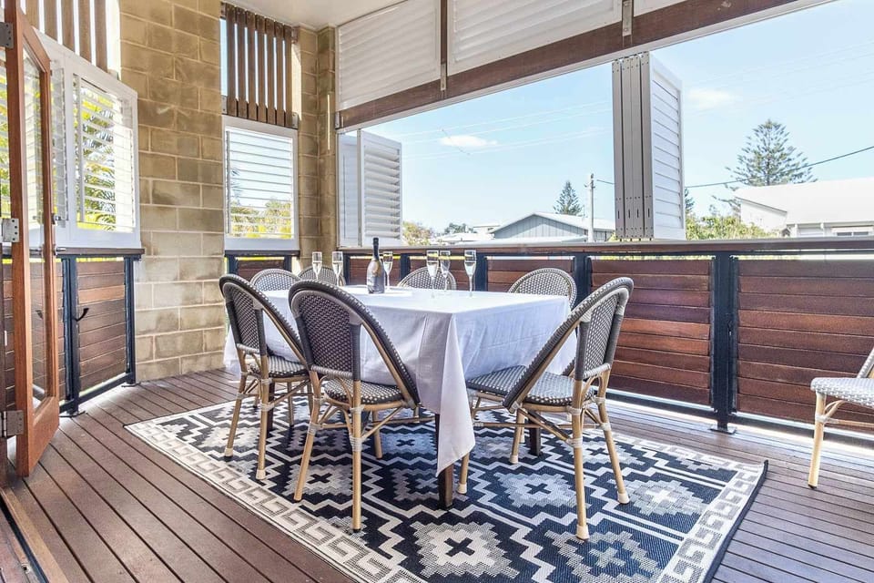 Enjoy the beautiful view alongside your meal.