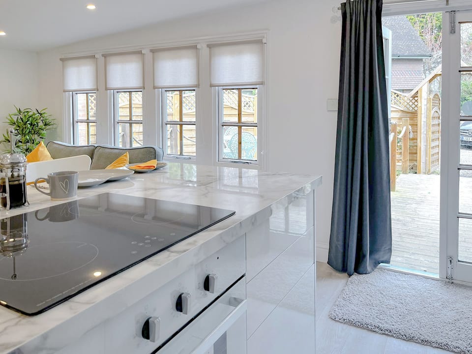 Kitchen area | The Haven Lodge, Ashbourne