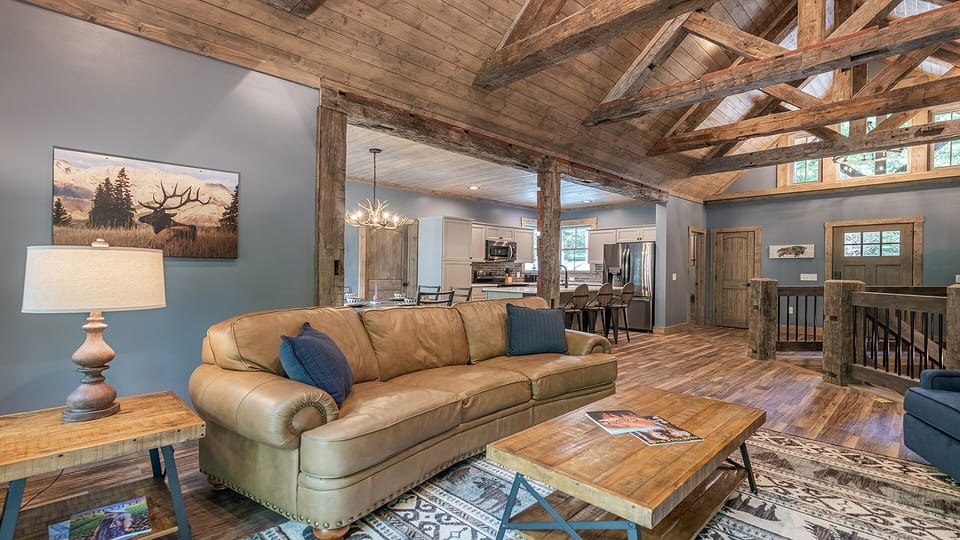 Upstairs living room.