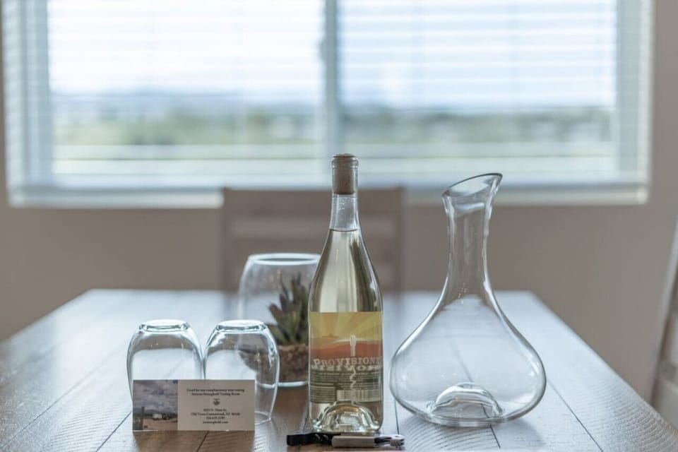 We love to promote local wineries with each stay