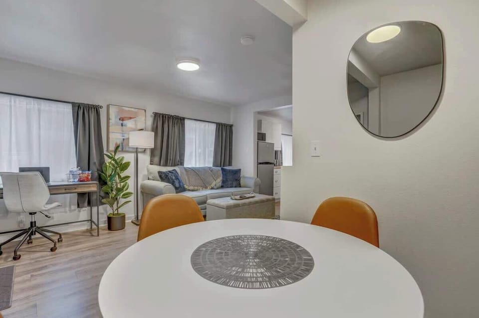 Gather 'Round the Dining Area for a Relaxing Meal or Coffee Time.
