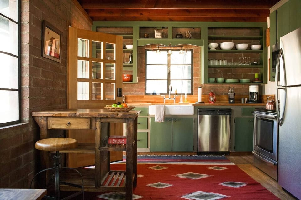 A well-stocked kitchen including locally ground coffee & teas