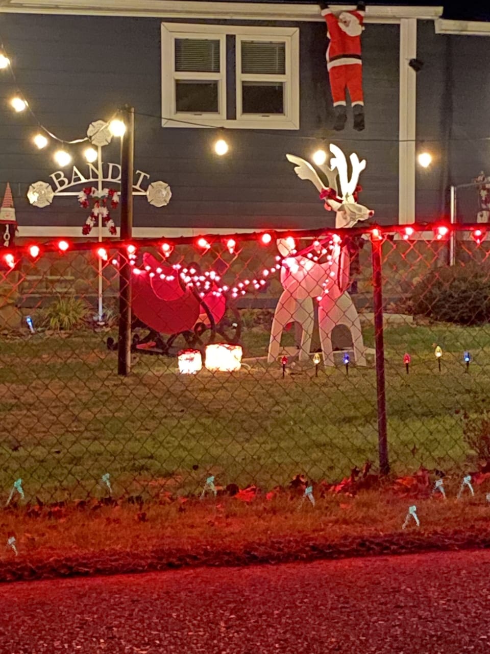 Decorated for Christmas stays 