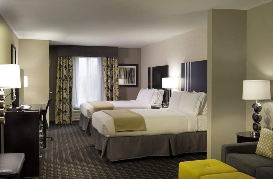 In-room safe, desk, blackout drapes, iron/ironing board