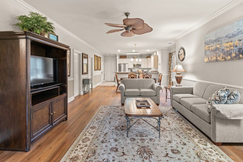 Living Room with Sofa Bed