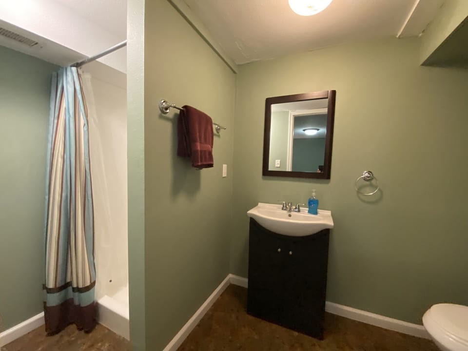 Bathroom on ground level