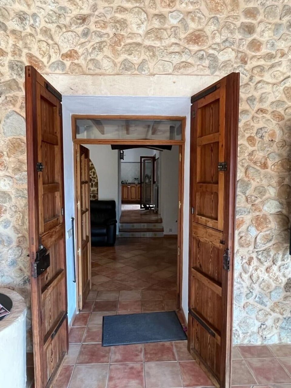 Entry from porch / main door to living room