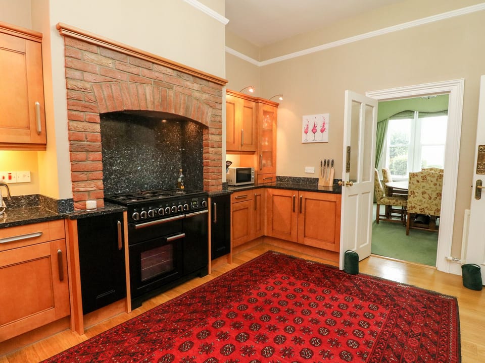 Fridge, dishwasher, electric kettle, toaster