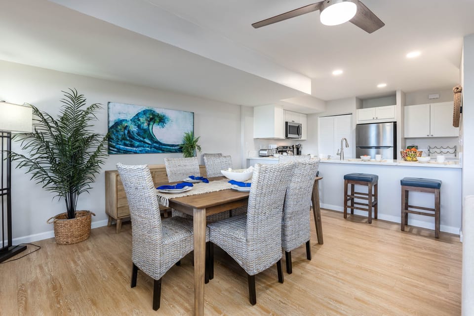 Elegant dining area