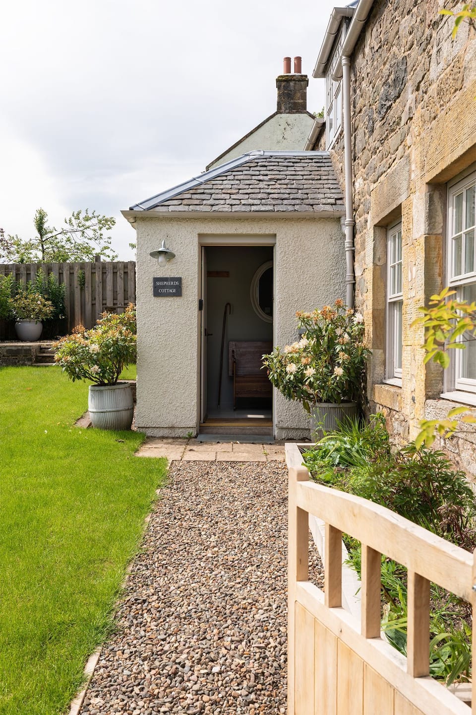 Shepherd's Cottage - front entrance