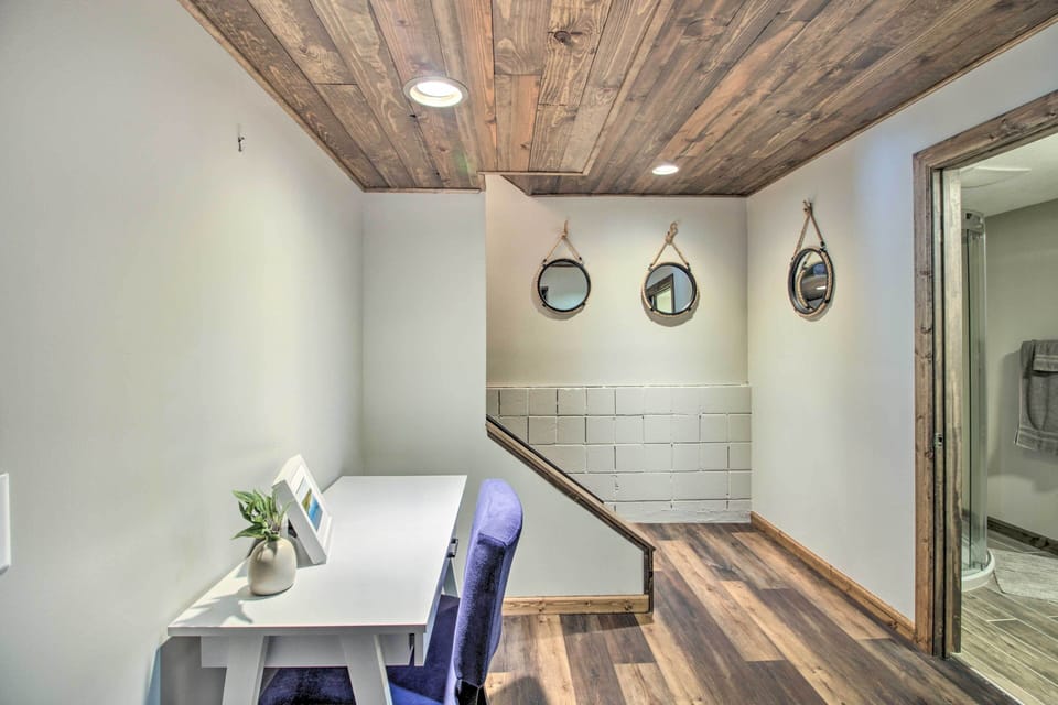 Basement work area