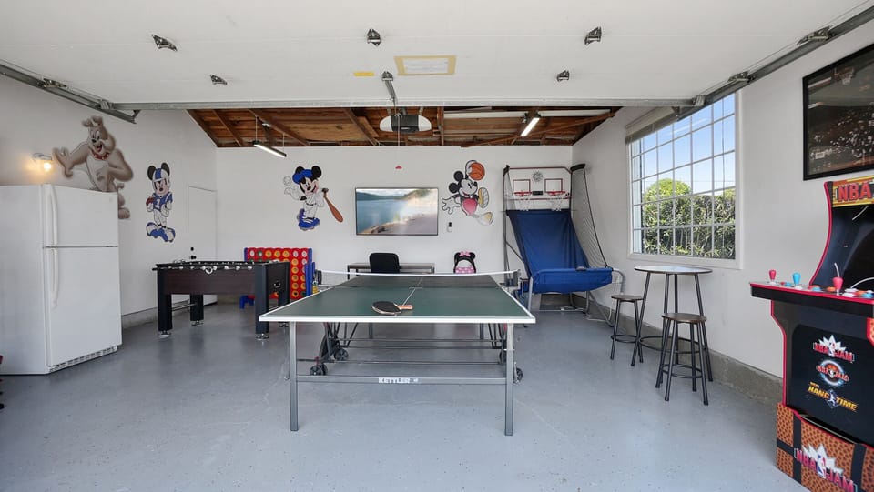 Unwind & have fun in our Gameroom which is directly accessed via living room.