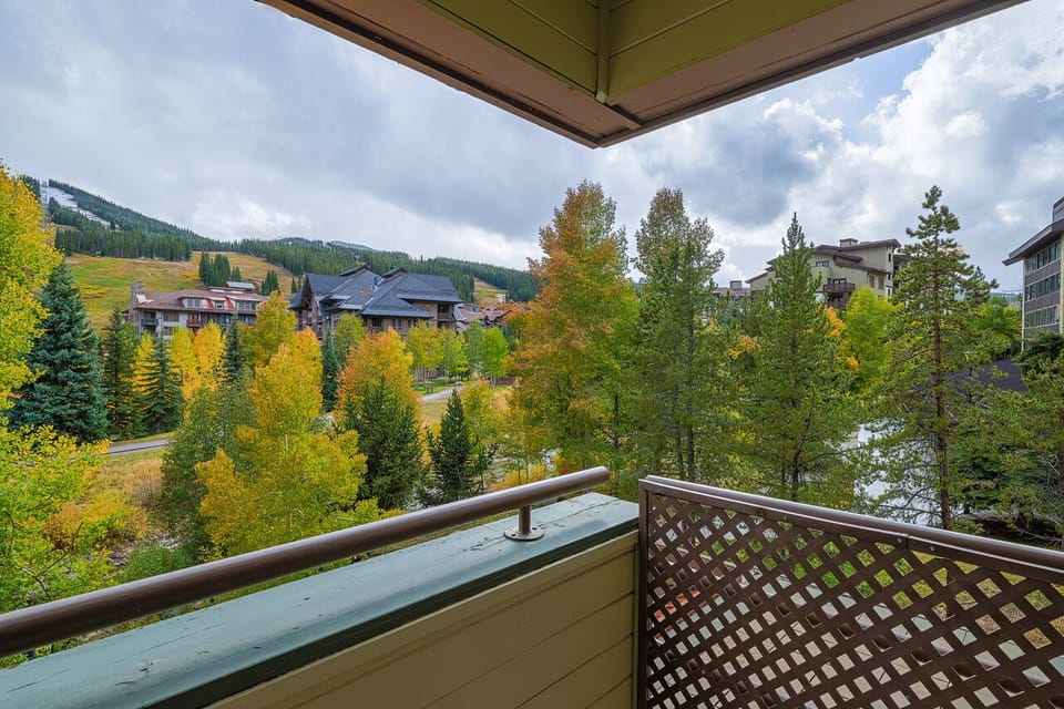 View from private balcony