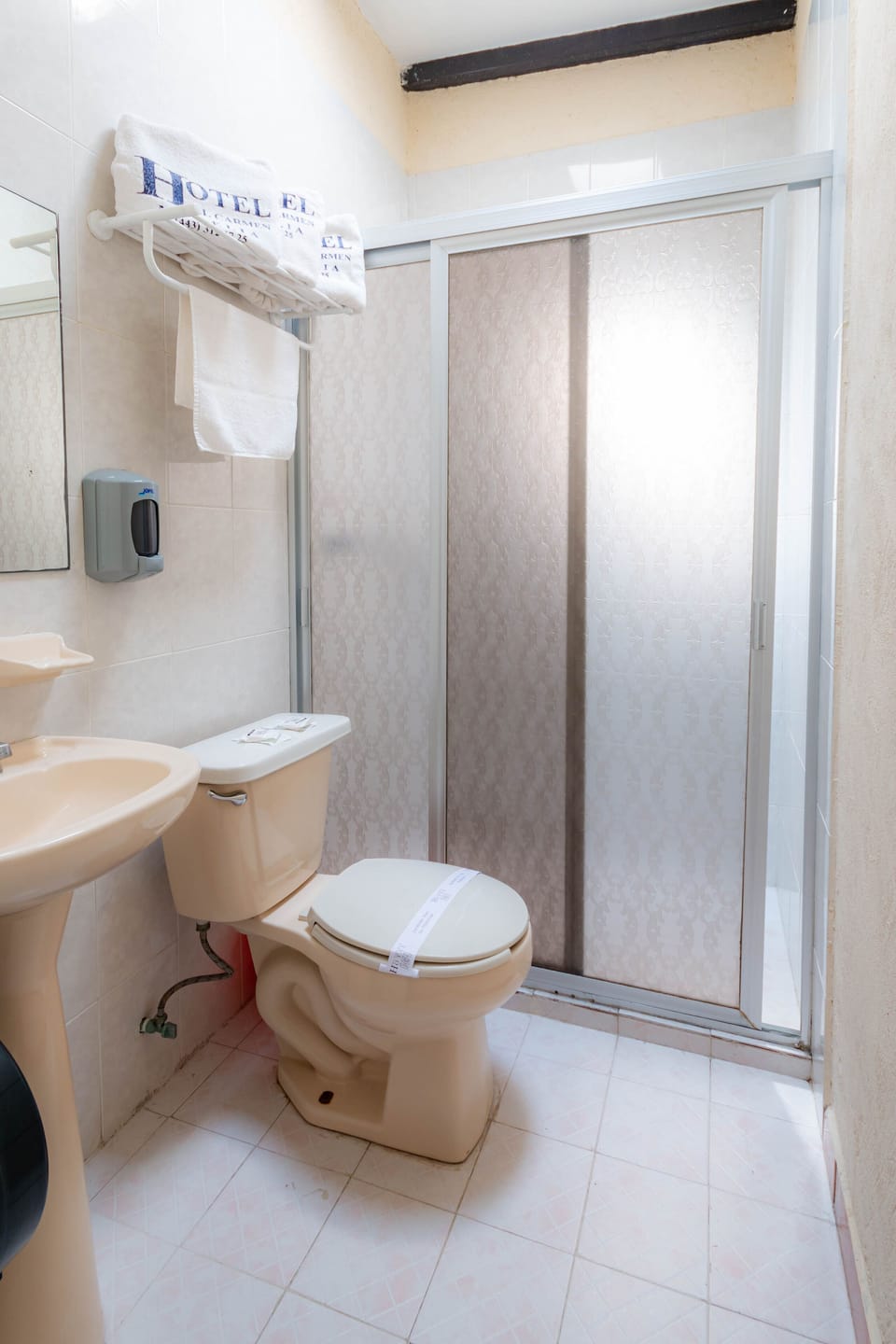 Basic Double Room | Bathroom | Shower, free toiletries, hair dryer, towels