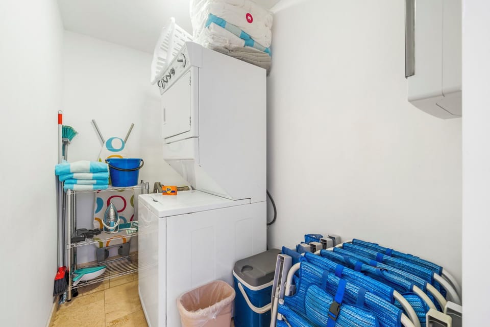 Experience hassle-free laundry days in our thoughtfully designed laundry area.