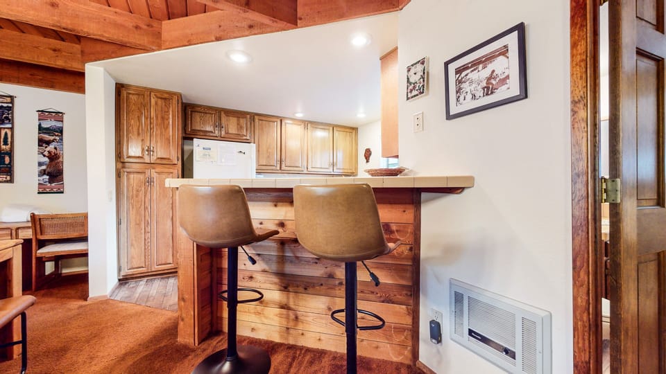 Indoors, Hardwood, Kitchen, Stained Wood, Floor