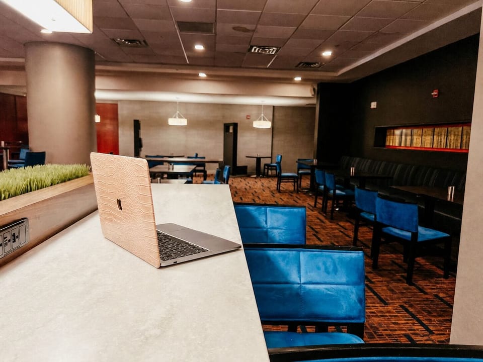 Lobby sitting area