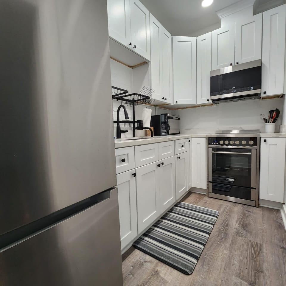 New galley kitchen