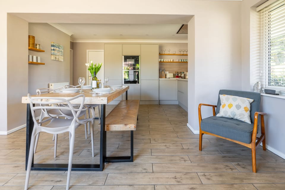 Ground floor: A fresh and spacious feel
