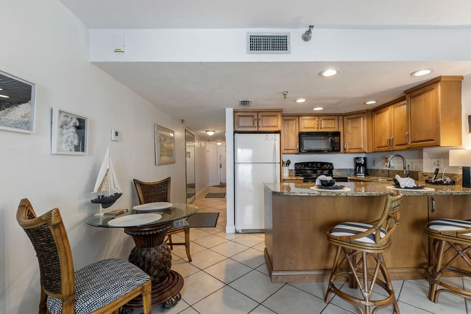 Kitchen and Dining Area