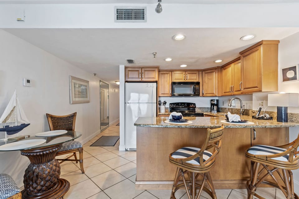 Kitchen and Dining Area