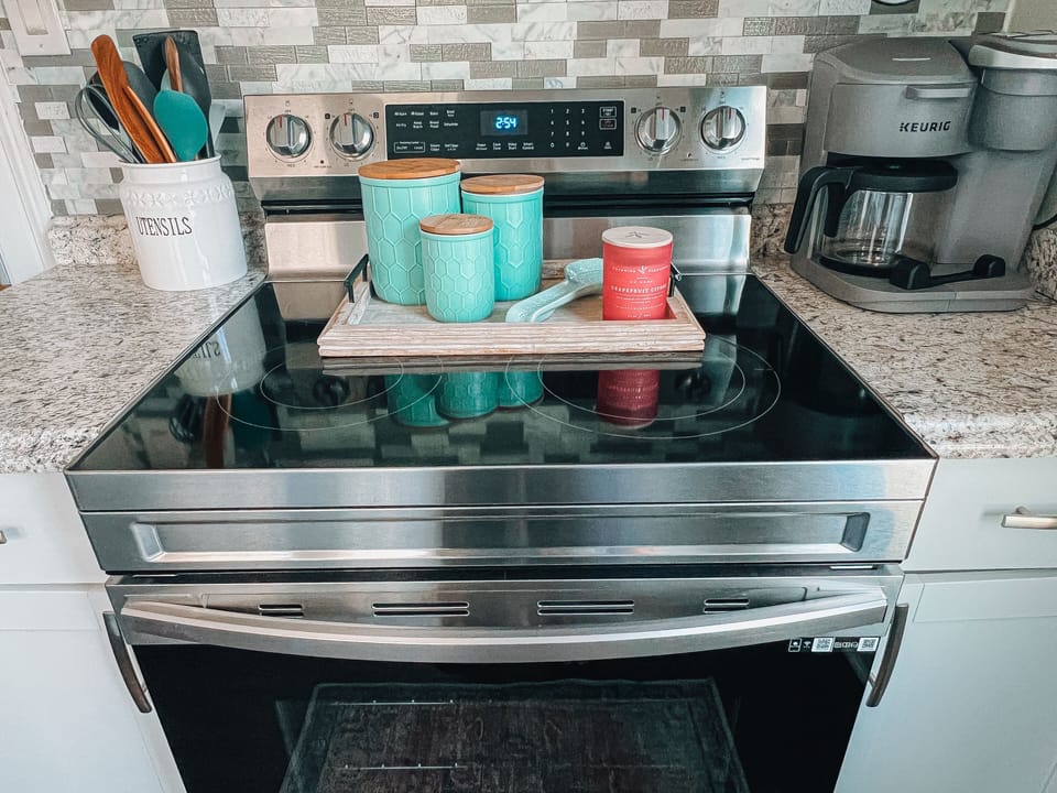 Ground coffee and k-cups provided as well as sugar