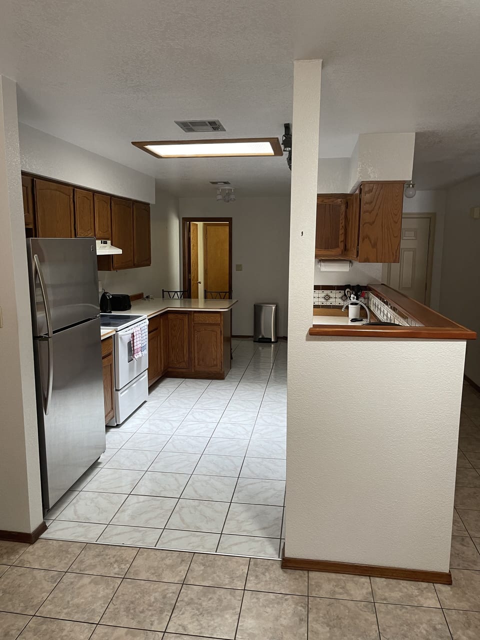 Stainless Steel refrigerator and freezer