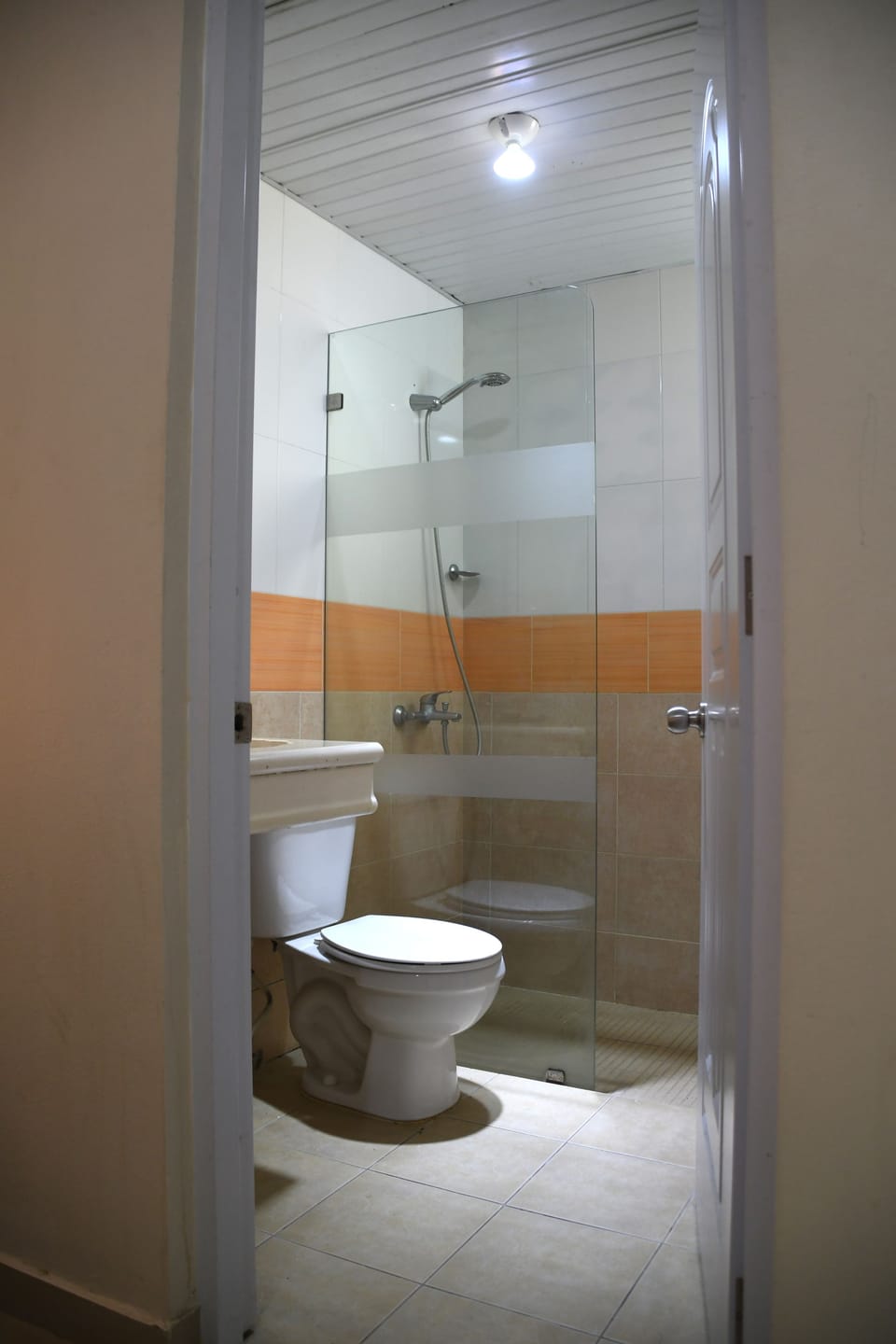 Free toiletries, hair dryer (on request), towels