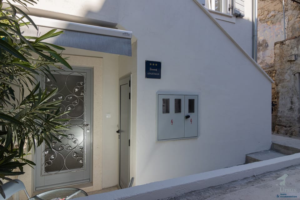 The entrance