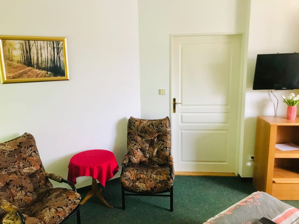 Standard Room (5) | Living area | 90-cm flat-screen TV with satellite channels