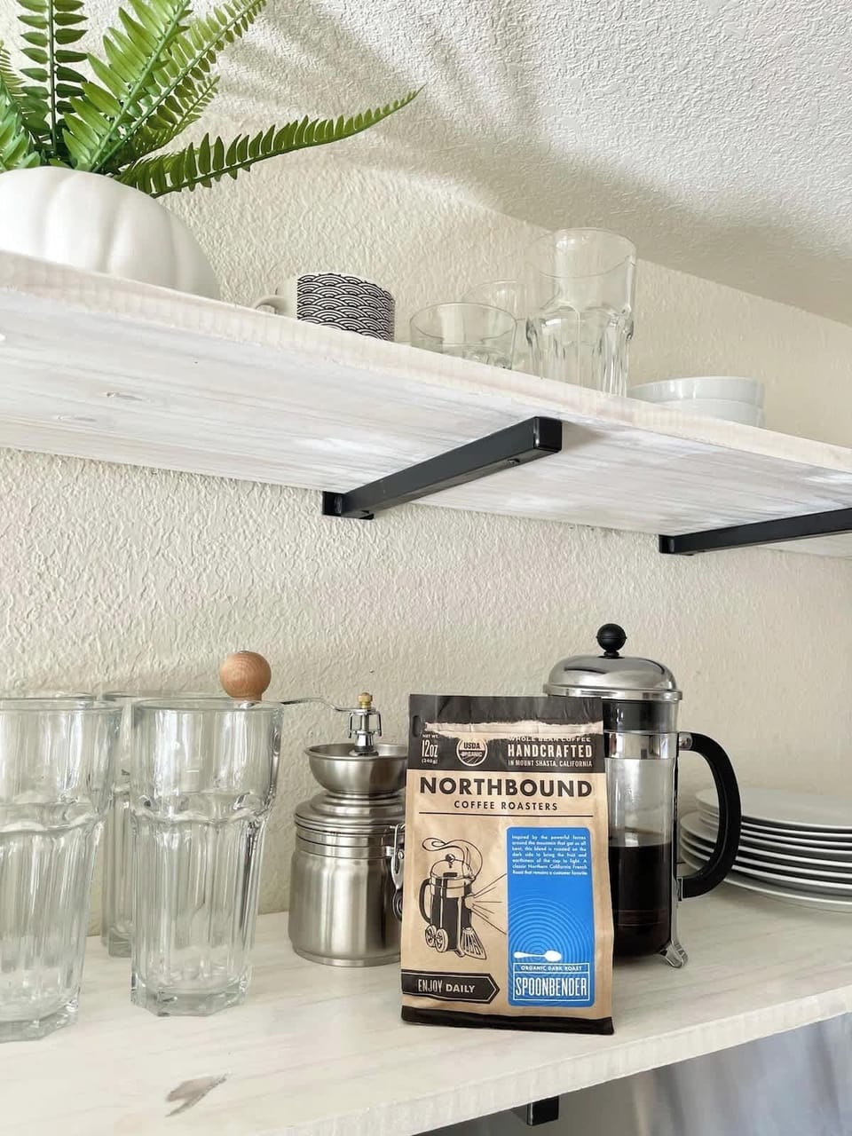 Northbound Coffee Roasters coffee is provided at no additional cost.  This roasting company is located in Mount Shasta and their coffee beans will not disappoint. 
