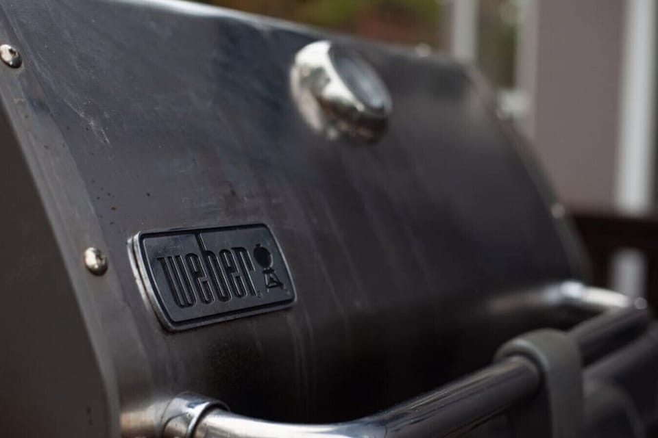 BBQ gas located on the rear deck