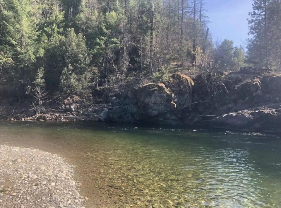 The nearby swimming hole. 