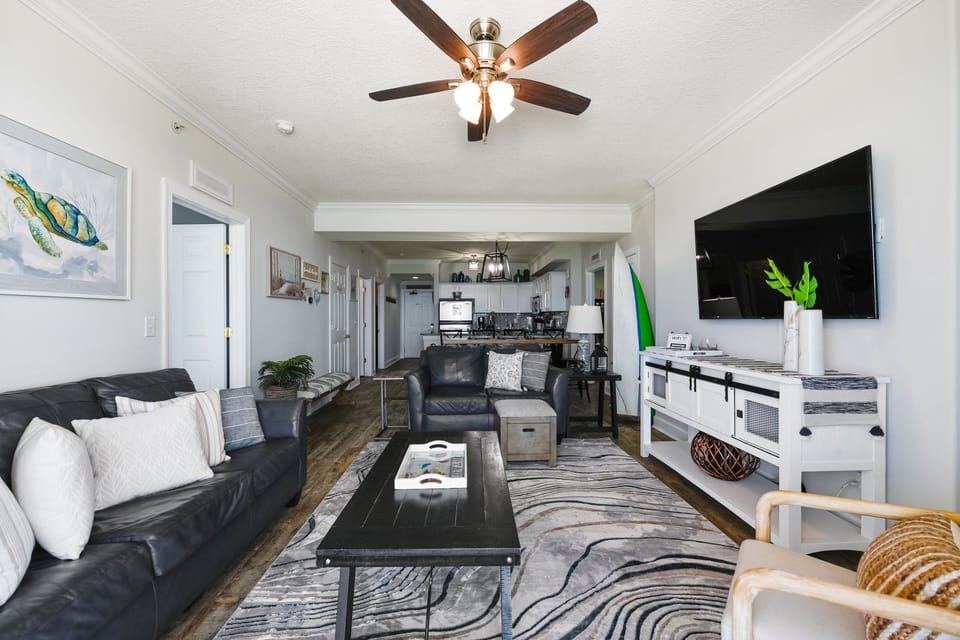 Gulf Front Living Area
