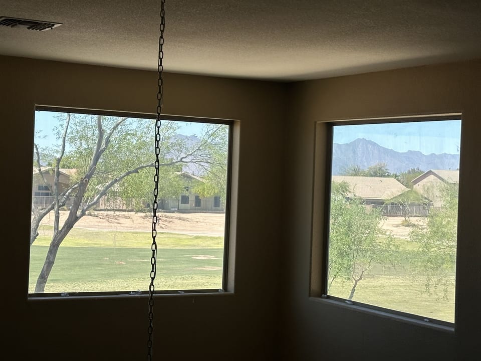 golf course view