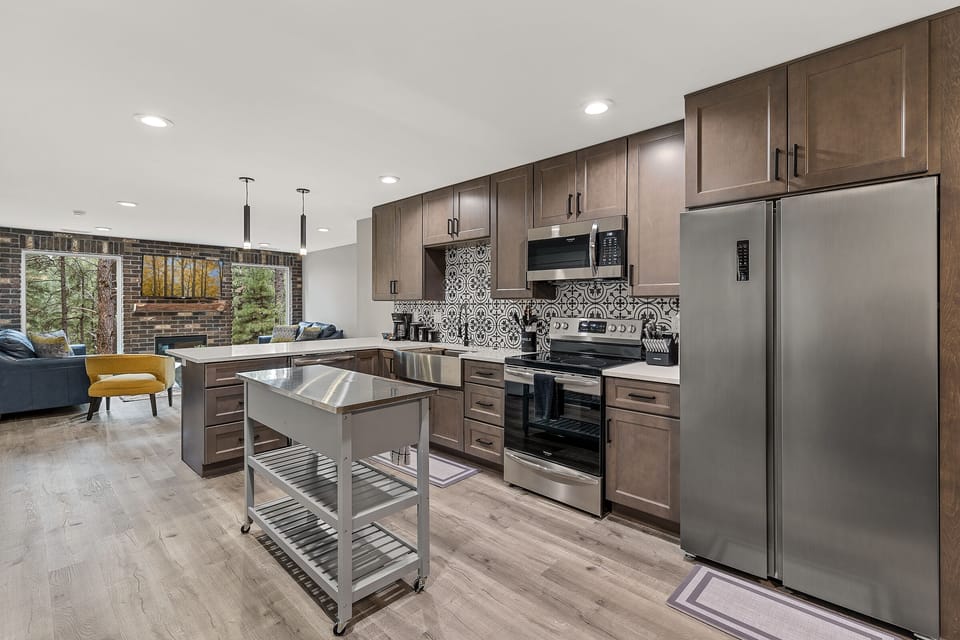 TWO Fully Stocked Kitchens