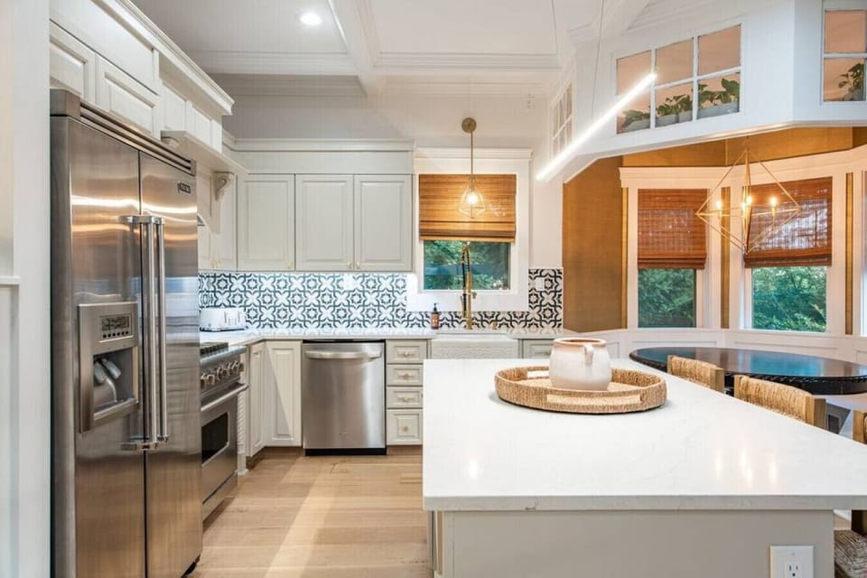 Custom top of the line kitchen with Viking Appliances