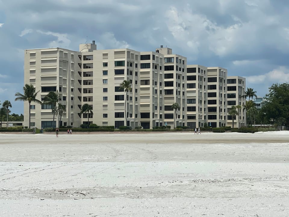 Our building view from the waters edge