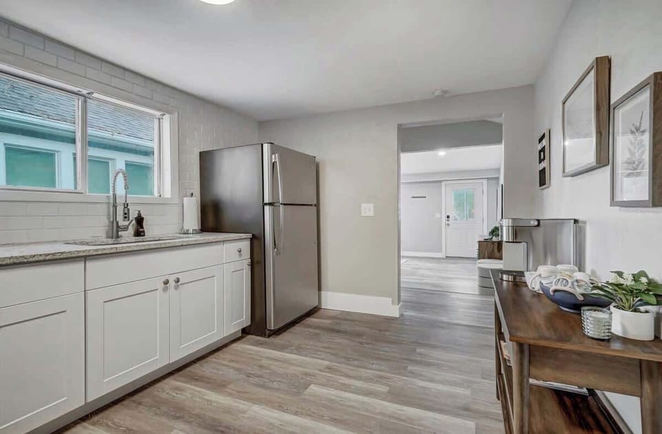 Our spacious kitchen.