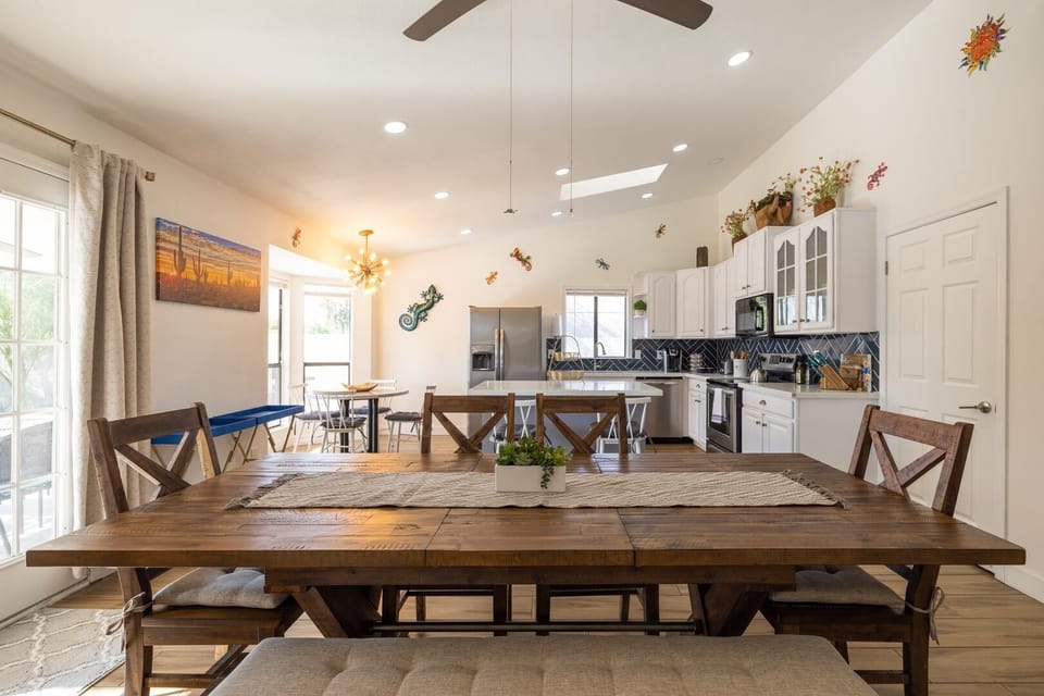 Indoor dining table