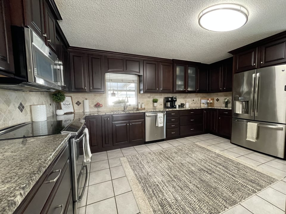 Large kitchen area