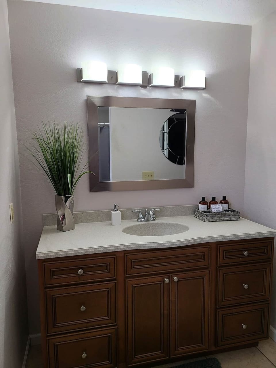Master Bathroom with open concept