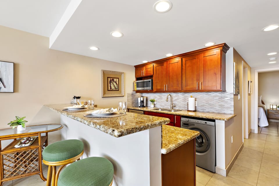Fully equipped kitchen