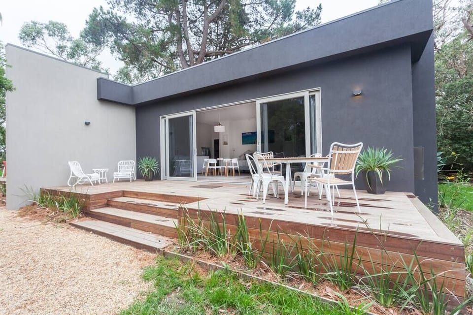 Studio Two Deck over looks the native gardens