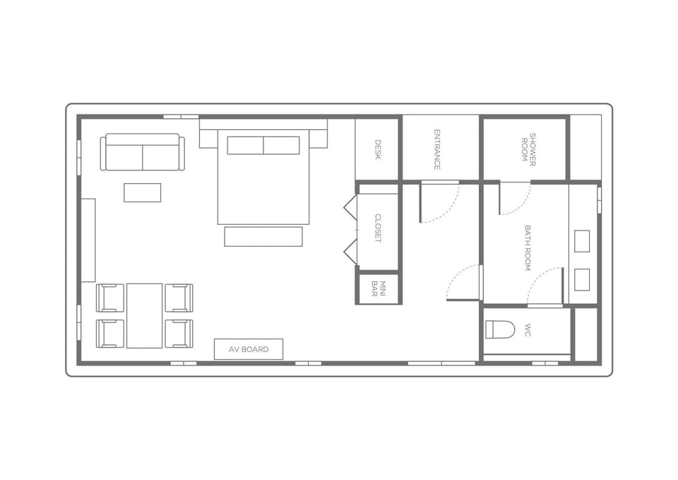 Luxury Double Room, Sea View | Premium bedding, down comforters, minibar, in-room safe