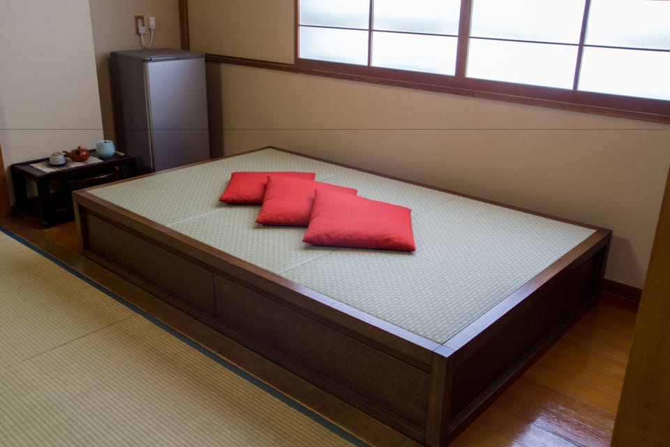 Japanese Style Room (12 Tatami mats), Non Smoking | Down comforters, in-room safe, desk, free WiFi