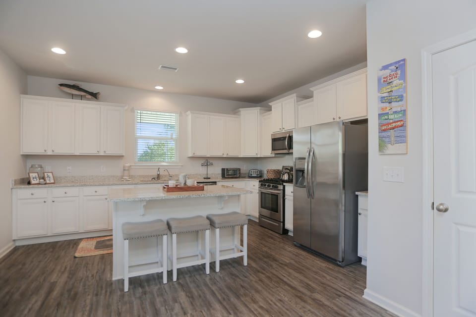 Kitchen with Bar Seating