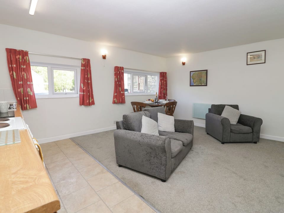 Cottage | Living area | Fireplace