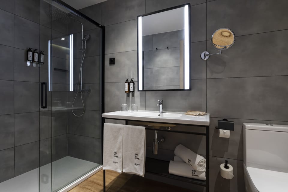 Triple Room | Bathroom | Shower, free toiletries, hair dryer, towels