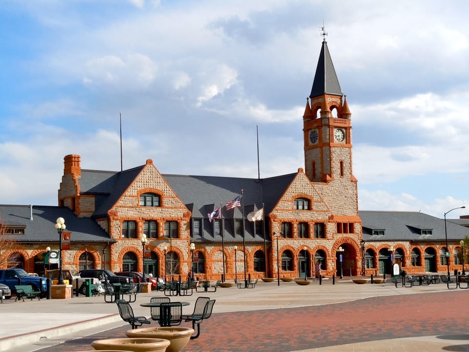 You will love to check out the Union Pacific depot.